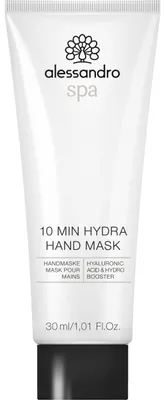 Produktbild von alessandro SPA 10 Min Hydra Hand Mask 30ml – Intensivpflege & Feuchtigkeit