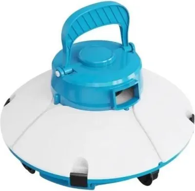 Produktbild von Poolroboter Bestway Frisbee, Autonom, für flachen Boden bis 5x3m, Akku, Blau