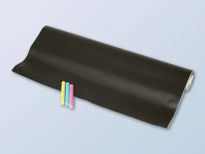 Produktbild von Tafelfolie 45 x 200cm selbstklebend incl. 5x Tafelkreide