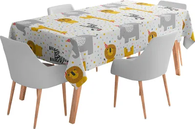Image de Boland table en papier -safari à l'aspect, 120x180 cm
