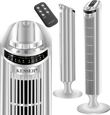 Produktbild von KESSER Turmventilator FERNBEDIENUNG Ventilator LED Display Standventilator Klimaanlage