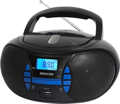 Zdjęcie produktu dla Spt 2700 Bk Z Cd/Mp3/Usb/Bt Sencor