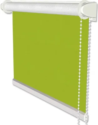 Produktbild von Interdeco Klemmfix Seitenzugrollo, Thermorollo Grün Verdunkelung, Rollo Modell SZ3, Stoffbr. x Höhe 110 x 175 cm