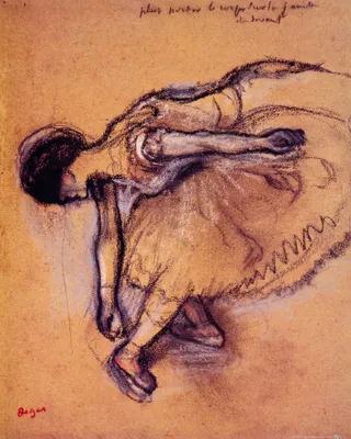 Obrázek produktu pro Edgar Degas umělecký obraz v tisku - Tanečnice (50 x 40 cm)