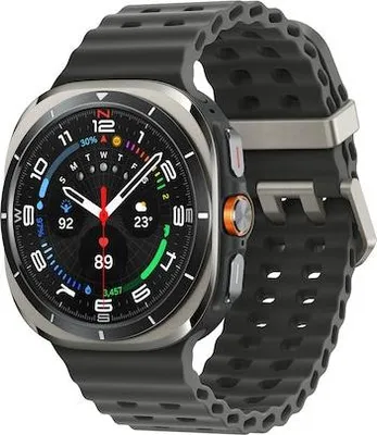 Produktbild von Samsung Galaxy Watch Ultra 3,81 cm (1.5") AMOLED 47 mm Digital 480 x 480 Pixel Touchscreen 4G Silber, Titan WLAN GPS