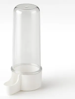 Obrázok produktu pre 2GR | Lujo long drinker | Napájačka pre vtáky | Miska na vodu pre papagáje a iné vtáky 105 ml biela