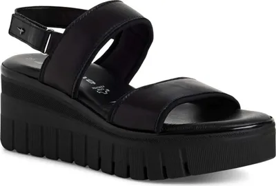 Produktbild von Tamaris Damen Klassische Sandalen 1-28711-44 001 Farbe: Schwarz Größe: 41