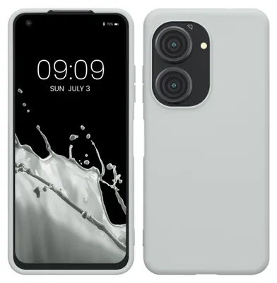 Produktbild von kwmobile Handyhülle für ASUS Zenfone 10 / Zenfone 9 Hülle - TPU Case - Kabelloses Laden - Schutzhülle Cover in Cool Mint