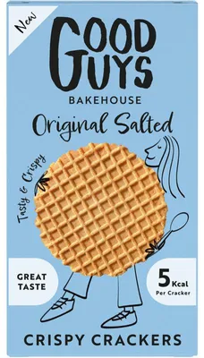 Image de Crackers croustillants salés originaux Good Guys Bakehouse, 50 g