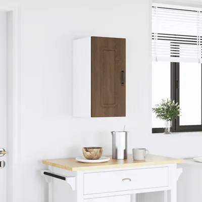 Produktbild von Design Küchen-Hängeschrank Kalmar Braun Eichen-Optik Holzwerkstoff, Küchenschränke 2024 Neu