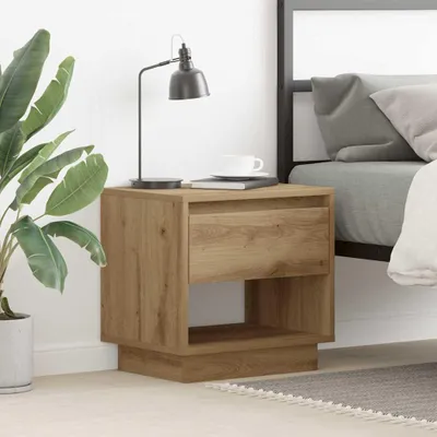 Obrázek produktu pro vidaXL Noční stolek Artisan – dub 45 x 34 x 44 cm, dřevotřísková deska