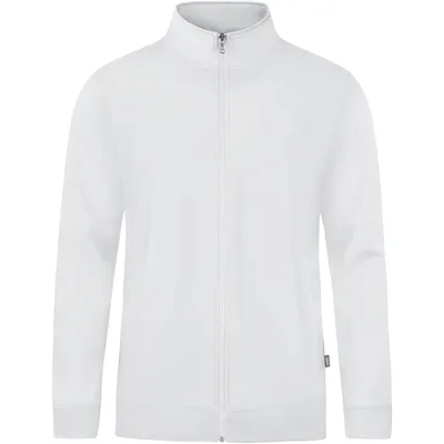 Produktbild von JAKO Unisex Sweatjacke Doubletex, Farbe:weiß, Größe:L