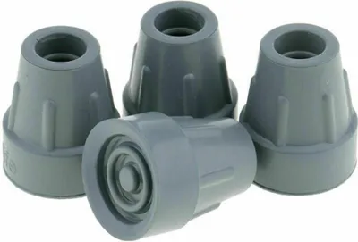 Obrázek produktu pro sada 4 berle kapsle Neklouzavá berle Gumový nárazník chodítka 19 mm