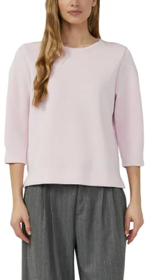 Zdjęcie produktu dla s.Oliver 2174983.4116.44, Dorosły, Damski, Bluza, Różowy, Rękaw 3/4, Brak wzorca