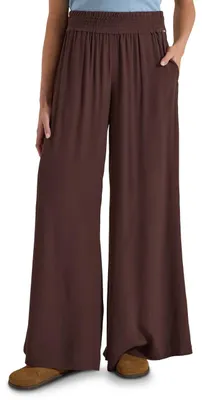 Produktbild von Cecil High Waist Wide Leg Hose im Loose Fit Brown Cacao L