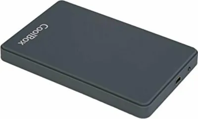 Zdjęcie produktu dla CoolBox SlimColor 2543, Obudowa HDD/SSD, 2.5", SATA, Połączenie USB, Szary