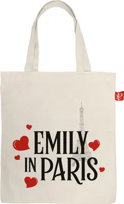 Obrázok produktu pre Paramount Emily In Paris 46x40.5x10 cm látková taška béžová béžová jedna veľkosť