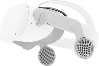 Zdjęcie produktu dla Logitech 982-000154, Przewodowa, Wirtualna rzeczywistość (VR), 182 g, Słuchawki, Biały