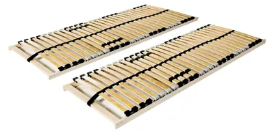 Produktbild von 2 x Lattenrost ohne Matratze 70 x 200 cm für Schlafzimmer, Hotel, Schlafzimmer