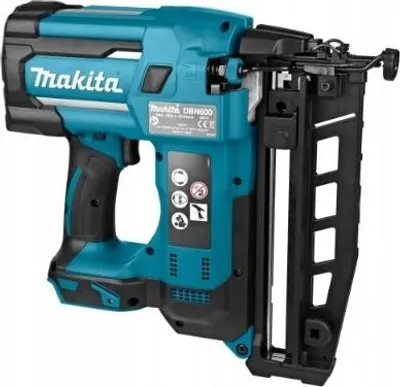 Zdjęcie produktu dla Makita DBN600RTJ, Pistolet do gwoździ/zszywek, Prosty magazyn, Czarny, Zielony, Ochrona przed rozładowaniem baterii, 2,5 cm, 6,4 cm