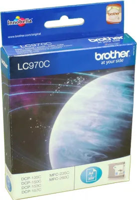 Image de Brother LC LC970CBP - Cartouche d'encre d'origine - Cyan - 8 ml
