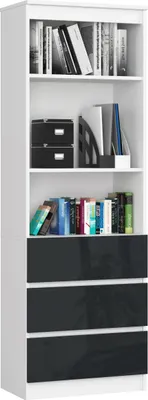 Produktbild von raumhirsch Standregal mit Schubladen | Bücherregal | Maße: 180 x 60 x 30 cm