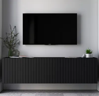 Produktbild von Szafka RTV TAL 2 150 czarna mat