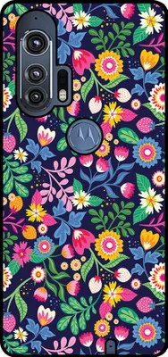Produktbild von Smartphonica Handyhülle Passend für Motorola Edge Plus mit Blumendruck - TPU Rückendeckung Fall Blumendesign