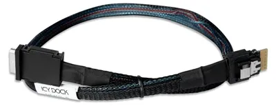 Produktbild von Icy Dock MB402L-B, Kabel, Schwarz, 500 mm, 1 Stück(e), UL20744