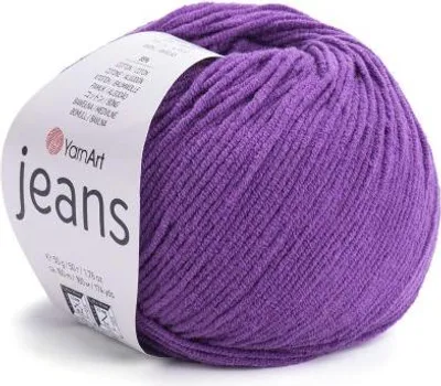 Produktbild von YarnArt Jeans (50g/160M) 50 violet
