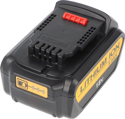 Produktbild von 5000mAh Akku passend für Dewalt DCB180, DCB181, DCB182, DCB183, DCB185, DCB200, DCB201, DCB203, DCB204 Li-ion 5Ah