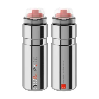 Produktbild von Elite Trinkflasche Syssa Race 750ml, silber glanz, Edelstahl