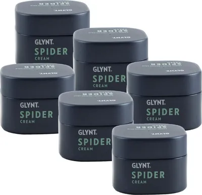 Produktbild von Glynt Spider Cream 6 x 85 ml elastische Formcreme flexibler Halt Set