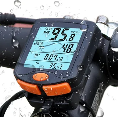 Productafbeelding van DrPhone FCS1 Fietscomputer - Draadloze fiets snelheidsmeter - Kilometerteller -