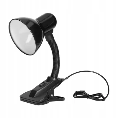 Immagine prodotto di Lampada da tavolo con clip nera 40W Latsa