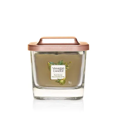 Produktbild von Yankee Candle Elevation Pear and Tea Leaf Duftkerze Kleines Glas 96 g