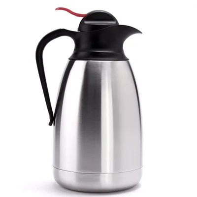 Productafbeelding van MSV Isolatiekan, thermoskan voor thee en koffie, 1,5 liter, met drukknoppendeksel