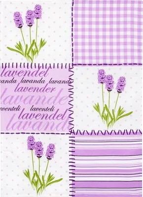 Produktbild von Geschirrtuch Lavendelblüten, Geschirrtücher, Mitbringsel Geschenkidee Tuch, Lavendel