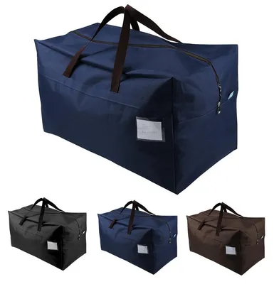 Zdjęcie produktu dla Torba do przechowywania duża - 70 x 42 x 35 cm - Wodoodporna - Składana - Niebieska