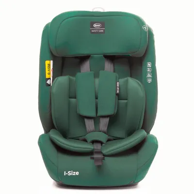 Produktbild von 4BABY Kindersitz ISOFIX 9-36kg Go-Fix I-Size, Komfort bis 12 Jahre, Grün