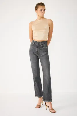 Produktbild von Neckholder-Crop-Top, Gold, M