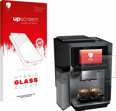 Produktbild von upscreen Schutzglas für Siemens EQ700 Schutzfolie Panzer Folie Glas Display Schutz klar