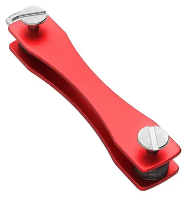 Produktbild von MPM-Quality Schlüsselanhänger Lavero für bis zu 12 Schlüssel Metall Rot