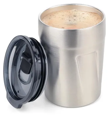 Thermobecher für Espresso, 160 ml, doppelwandig, Edelstahl
