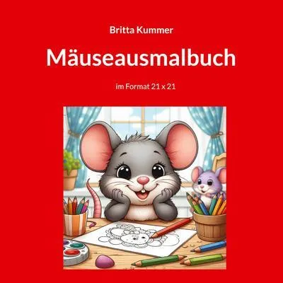 Produktbild von Mäuseausmalbuch