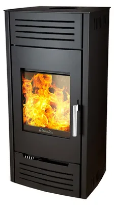Produktbild von Kaminofen Wamsler Seto Stahl schwarz 8 kW