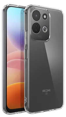 Obrázek produktu pro Pouzdro Avizar pro Xiaomi Redmi 17, vyrobené z flexibilního silikonu, odolné proti poškrábání, průhledné