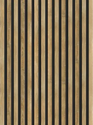 Produktbild von Mexen Lam-B Wandpaneele 275 x 31,5 cm, HDF-Platte 4 mm, Honigeiche - S100-275317-2812-066