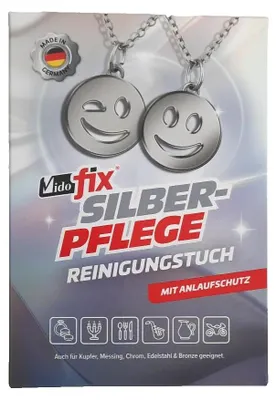Produktbild von Vidofix Silber-Pflege Reinigungstuch mit Anlaufschutz 35x30 cm