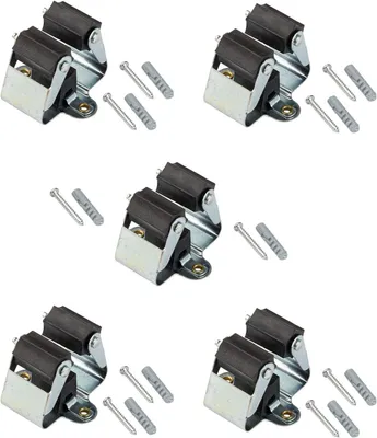 Produktbild von Gerätehalter Set mit 5 Stück – Wandhalterung für Besen, Schaufeln und Gartengeräte – Ordnungshilfe für Garage und Werkstatt